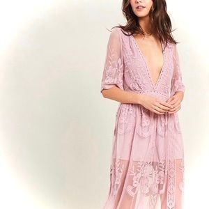 Bohemian bridesmaid maxi dress/romper
